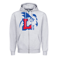 Heather Grey lada-togliatti-merch Zipper Hoodie - linhVisuals