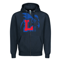 Navy lada-togliatti-merch Zipper Hoodie - linhVisuals
