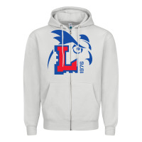 Dove Grey lada-togliatti-merch Zipper Hoodie - linhVisuals