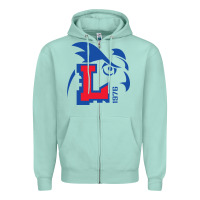 Seafoam lada-togliatti-merch Zipper Hoodie - linhVisuals
