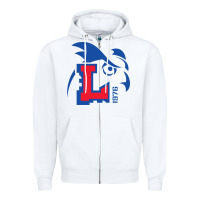 White lada-togliatti-merch Zipper Hoodie - linhVisuals