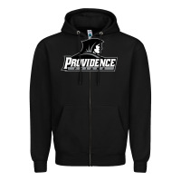 Black providence-friars-merch Zipper Hoodie - linhVisuals