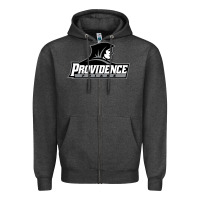 Charcoal Heather providence-friars-merch Zipper Hoodie - linhVisuals