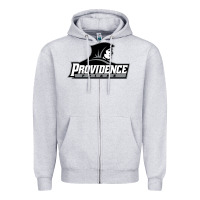 Heather Grey providence-friars-merch Zipper Hoodie - linhVisuals