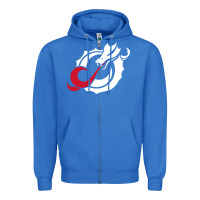 True Royal MSUM Dragons, Gear Zipper Hoodie - linhVisuals