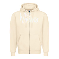 Sandshell THE WARNING Zipper Hoodie - linhVisuals