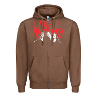 Chestnut THE WARNING TOUR Zipper Hoodie - linhVisuals