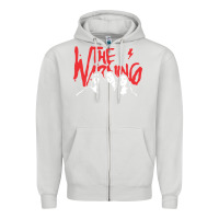 Dove Grey THE WARNING TOUR Zipper Hoodie - linhVisuals