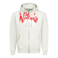 Oatmeal Heather THE WARNING TOUR Zipper Hoodie - linhVisuals