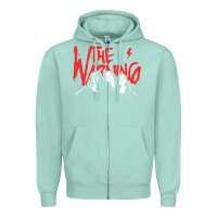 Seafoam THE WARNING TOUR Zipper Hoodie - linhVisuals