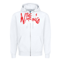 White THE WARNING TOUR Zipper Hoodie - linhVisuals