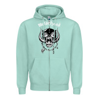 Seafoam MUSIC ROCK Zipper Hoodie - linhVisuals