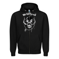 Black MUSIC ROCK Zipper Hoodie - linhVisuals