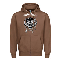 Chestnut MUSIC ROCK Zipper Hoodie - linhVisuals