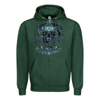 Sports Green avenged sevenfold Zipper Hoodie - linhVisuals