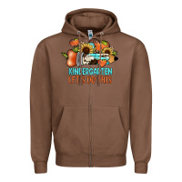 Chestnut kindergarten let's do this Zipper Hoodie - JahusDesignShop