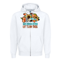 White kindergarten let's do this Zipper Hoodie - JahusDesignShop