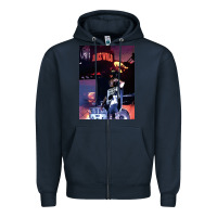 Navy concert juice amazing Zipper Hoodie - linhVisuals