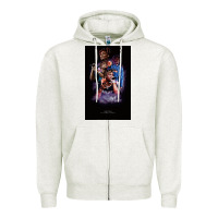 Oatmeal Heather rap music juice Zipper Hoodie - linhVisuals