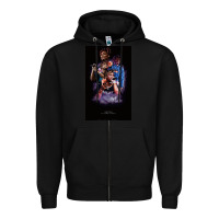 Black rap music juice Zipper Hoodie - linhVisuals