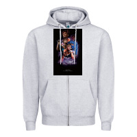 Heather Grey rap music juice Zipper Hoodie - linhVisuals