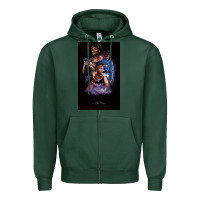 Sports Green rap music juice Zipper Hoodie - linhVisuals