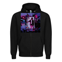 Black juice album music Zipper Hoodie - linhVisuals