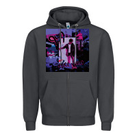 Smoke juice album music Zipper Hoodie - linhVisuals
