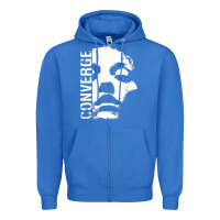 True Royal converge Zipper Hoodie - linhVisuals