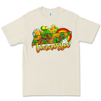 Bone St. Patrick's Tennessee map Premium Tee - OliviaCreatesArt