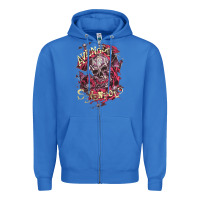 True Royal avenged sevenfold Zipper Hoodie - linhVisuals