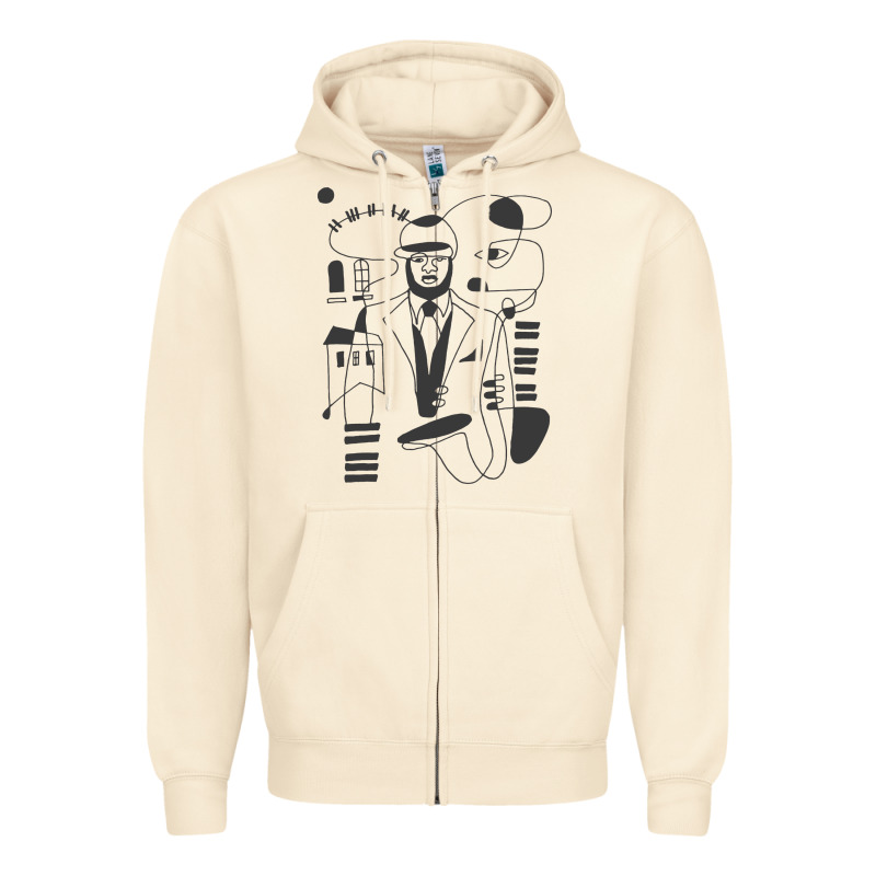 Gregory Porter Jazz Music Zipper Hoodie by linhVisuals | Teevron