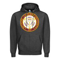 Charcoal Heather the-bethune–cookman-university-merch Zipper Hoodie - linhVisuals