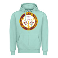 Seafoam the-bethune–cookman-university-merch Zipper Hoodie - linhVisuals