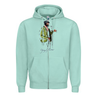 Seafoam gregory porter jazz music Zipper Hoodie - linhVisuals