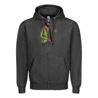 Charcoal Heather gregory porter jazz music Zipper Hoodie - linhVisuals