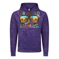 Cloud Purple Mom Bad Summer Vintage Hoodie - CowhideDigitalArt