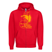 Red nathaniel rateliff müsïc Zipper Hoodie - linhVisuals