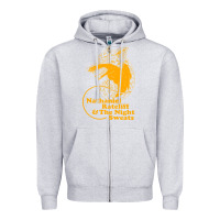 Heather Grey nathaniel rateliff müsïc Zipper Hoodie - linhVisuals