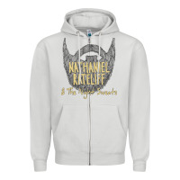 Dove Grey nathaniel rateliff müsïc Zipper Hoodie - linhVisuals