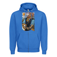 True Royal nathaniel rateliff müsïc Zipper Hoodie - linhVisuals