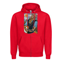 Red nathaniel rateliff müsïc Zipper Hoodie - linhVisuals