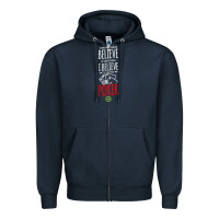 Poker Card Player Believe In Something Zipper Hoodie | Teevron