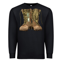 Black soldier boots Premium Sweatshirt - RanaPortraitStore