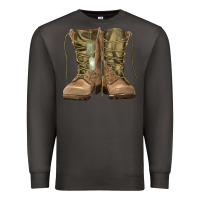 Smoke soldier boots Premium Sweatshirt - RanaPortraitStore