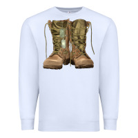 White soldier boots Premium Sweatshirt - RanaPortraitStore