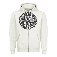 Oatmeal Heather noel gallagher's high flying birds classic Zipper Hoodie - linhVisuals