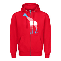Red transgender flag ftm mtf trans pride Zipper Hoodie - linhVisuals
