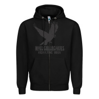 Black noel gallagher's high flying birds classic Zipper Hoodie - linhVisuals