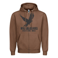 Chestnut noel gallagher's high flying birds classic Zipper Hoodie - linhVisuals